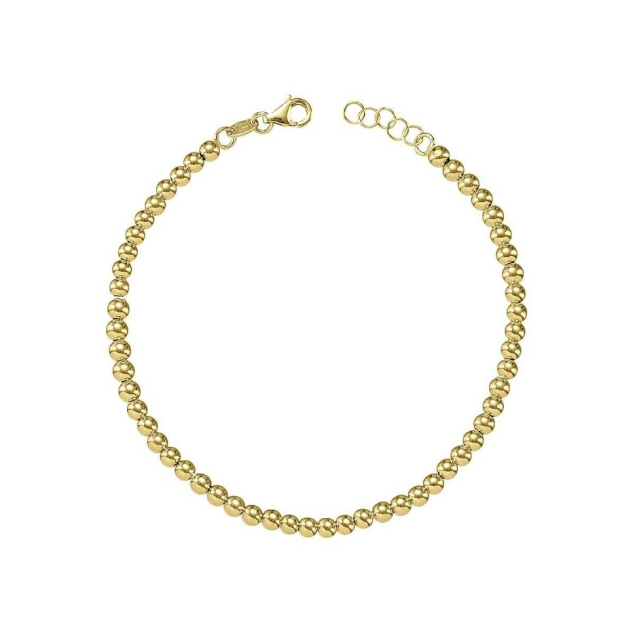 Joyer A ARGYOR | Pulsera De Bolas De Oro Amarillo 18K 3Mm (044A123Pul)