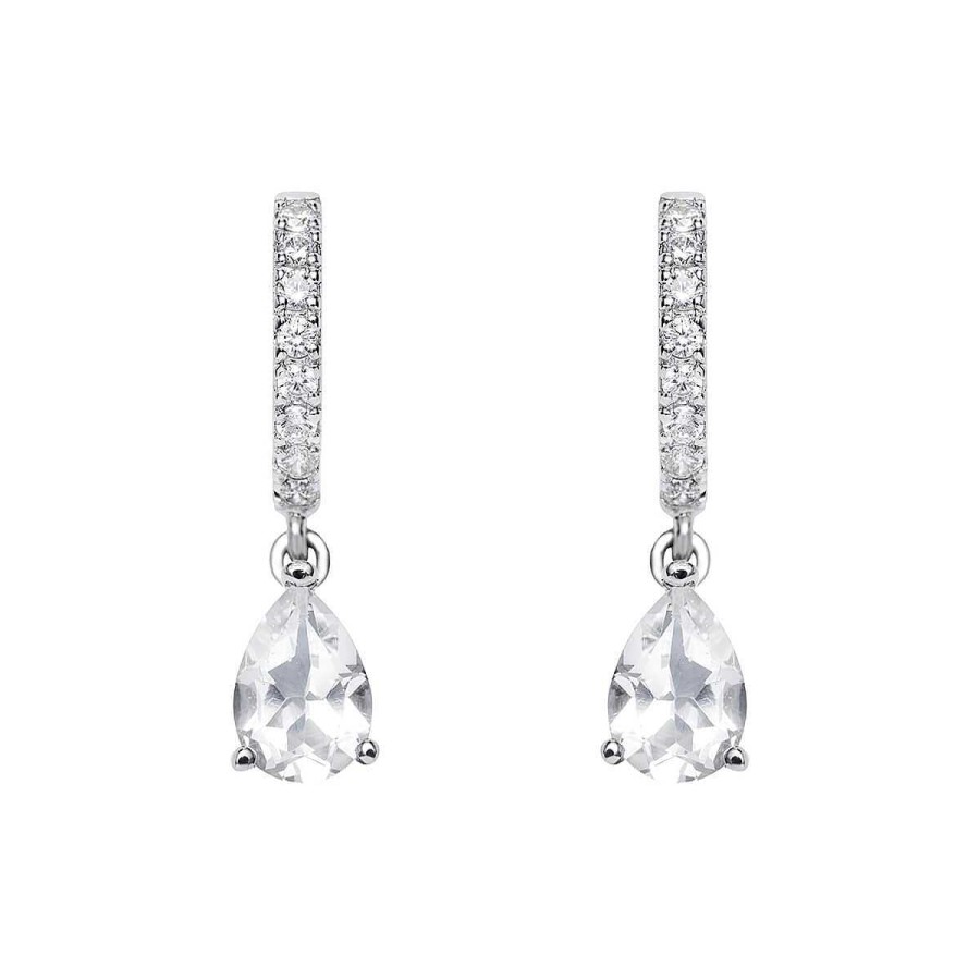 Joyer A ARGYOR | Pendientes De Novia Con Topacios Y Diamantes (75B0212Tt)