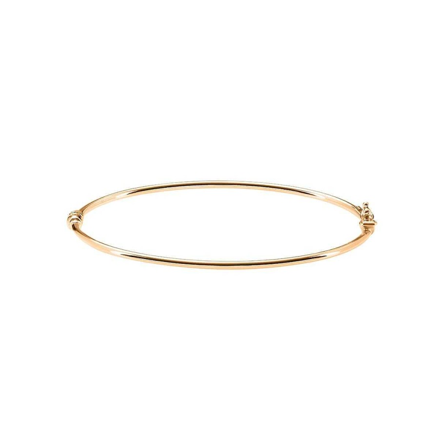 Joyer A ARGYOR | Pulsera R Gida De Tubo 1.9Mm De Oro Rosa 18K (0470100R)