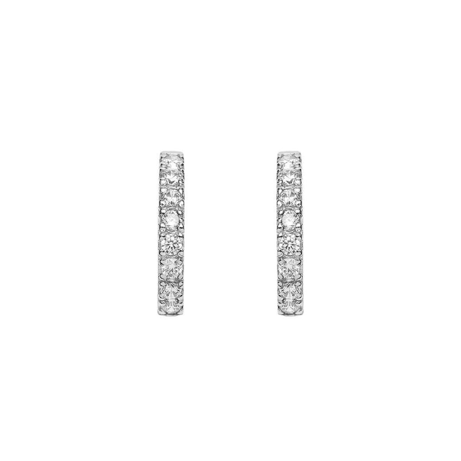 Joyer A ARGYOR | Pendientes De Oro Blanco 18K Con Brillantes (75B0107)