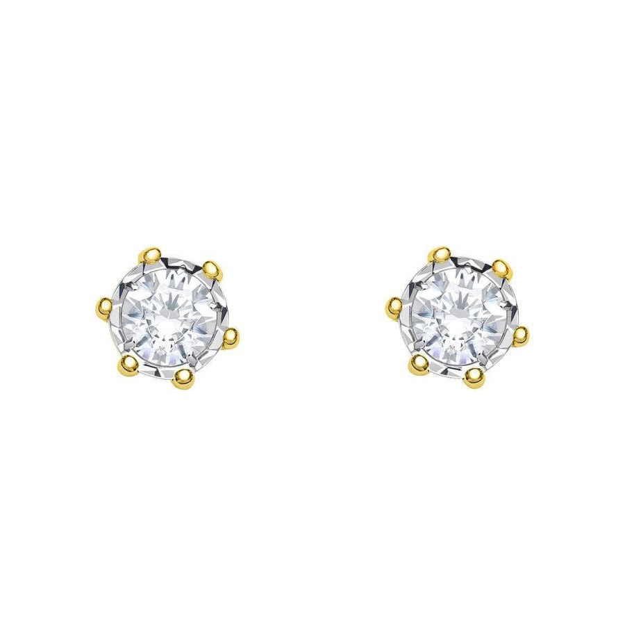 Joyer A ARGYOR | Pendientes De Novia Con 2 Diamantes (75A0501)