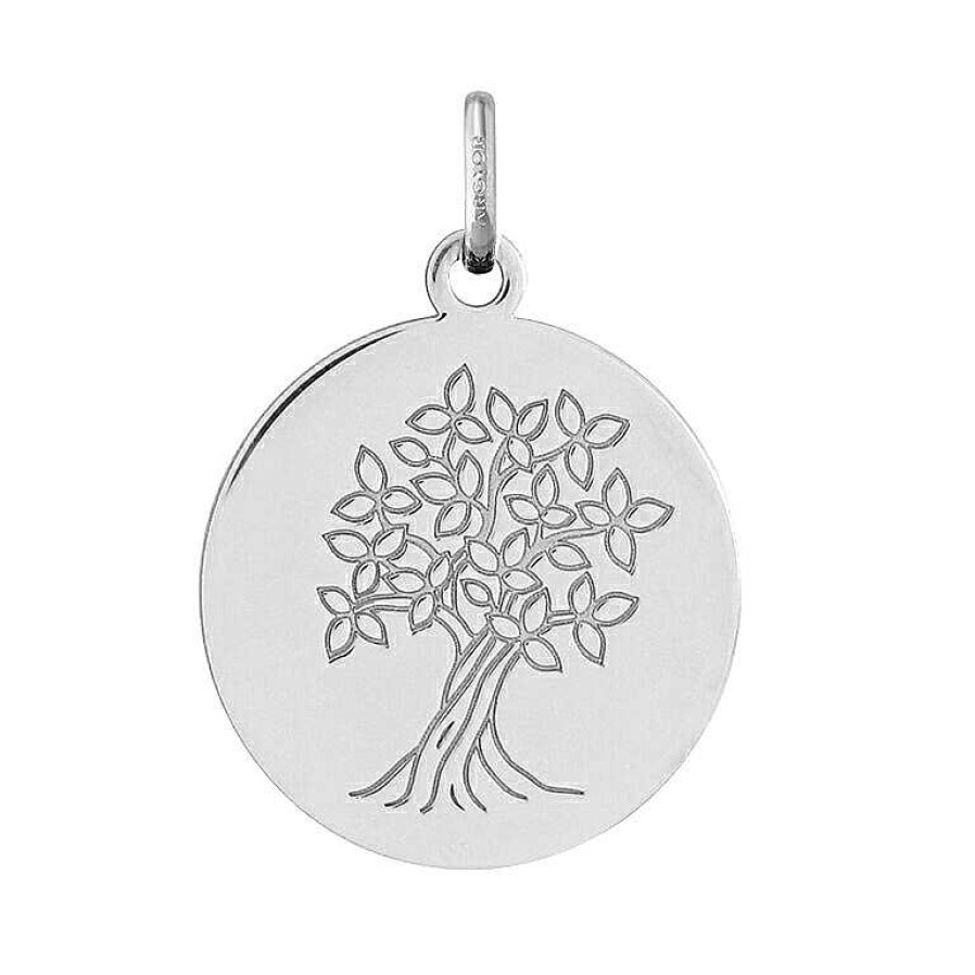 Joyer A ARGYOR | Colgante Del Rbol De La Vida En Oro Blanco (24B8400098)