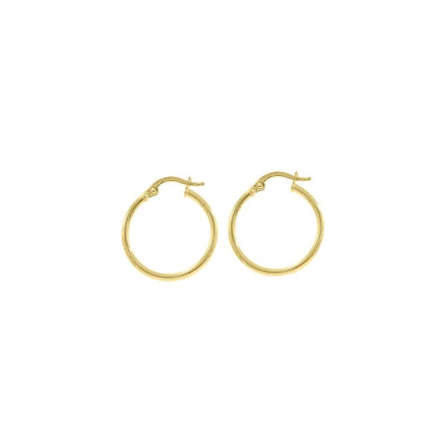 Joyer A ARGYOR | Pendientes De Aro 15Mm Tipo Criolla De Oro (06A0215)