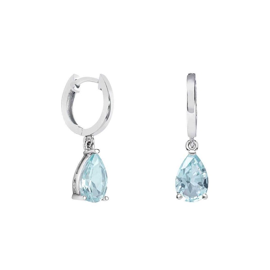 Joyer A ARGYOR | Pendientes En Plata Arete Con Topacio Azul 79B0300Na(1|2|3)