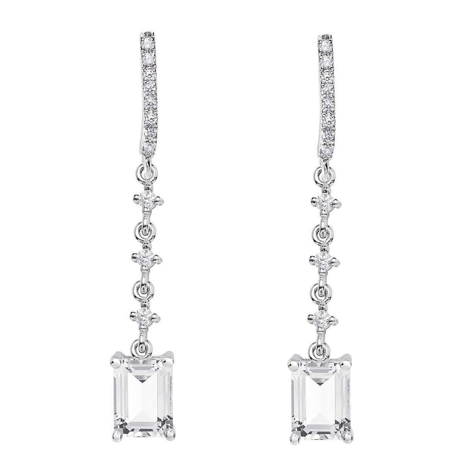 Joyer A ARGYOR | Pendientes Para Novias En Plata Con Topacios 79B0503Tb(1|2|3)