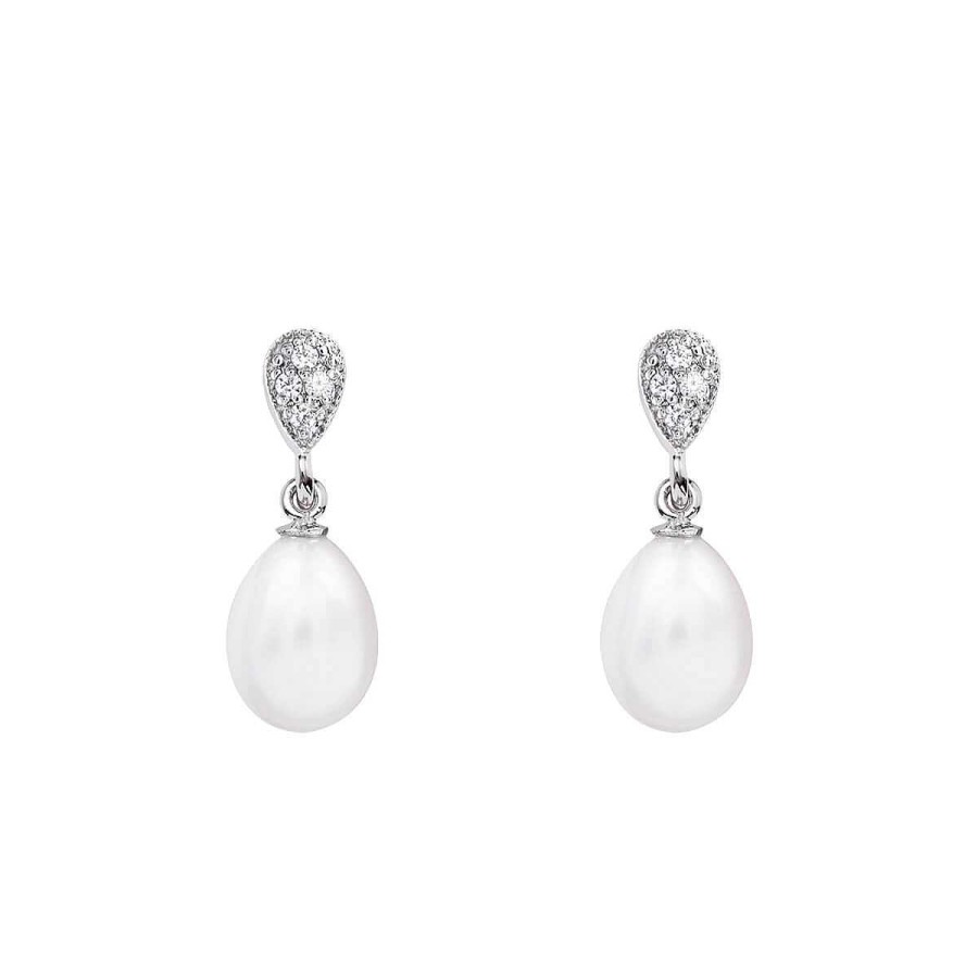 Joyer A ARGYOR | Pendientes Para Novia En Plata Y Perlas (79B0200Te1)