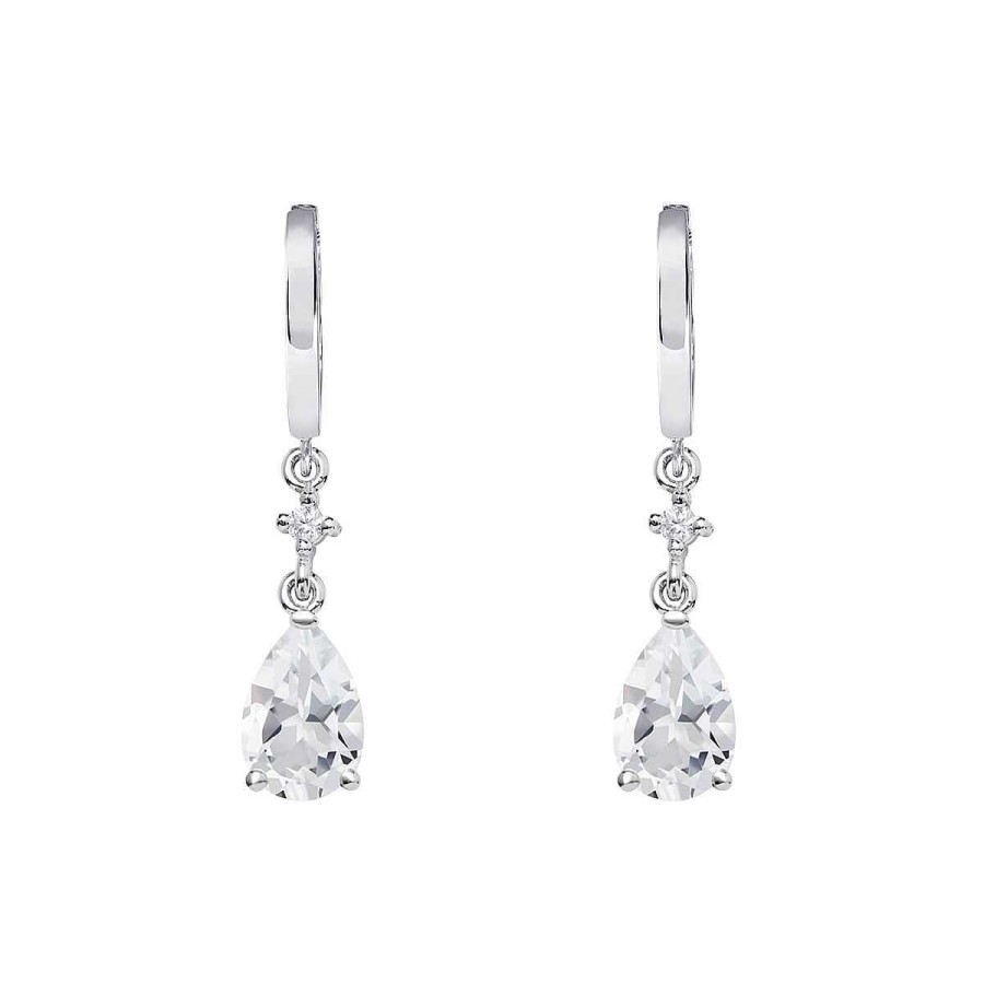 Joyer A ARGYOR | Pendientes De Novia Oro Blanco 18K Y Topacio L Grima 79B0301Ta(1|2|3)