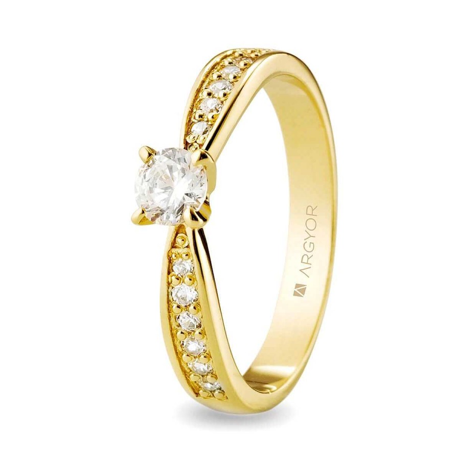 Joyer A ARGYOR | Anillo De Compromiso Oro 18K (74A0109)