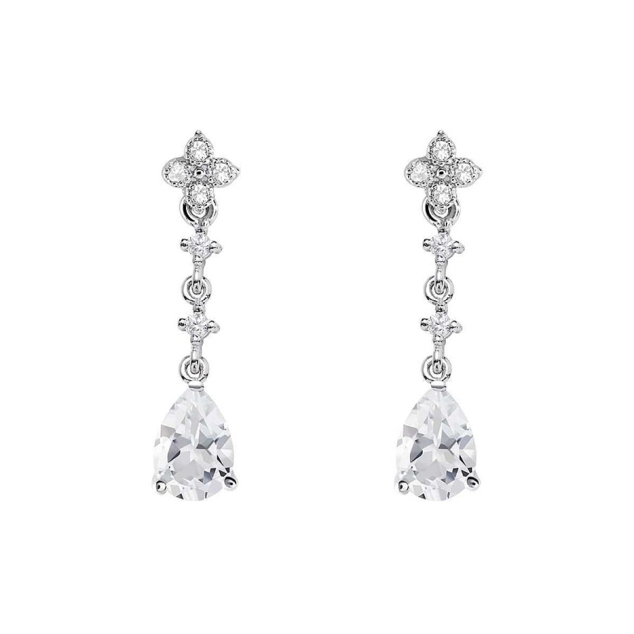 Joyer A ARGYOR | Pendientes De Novia Oro Blanco De 18K Y Topacio 79B0102Ta(1|2|3)