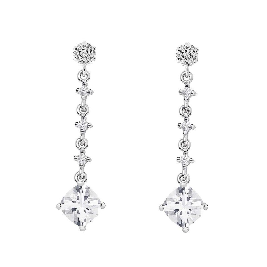 Joyer A ARGYOR | Pendientes Para Novias En Plata Con Topacios 79B0603Tc(1|2|3)