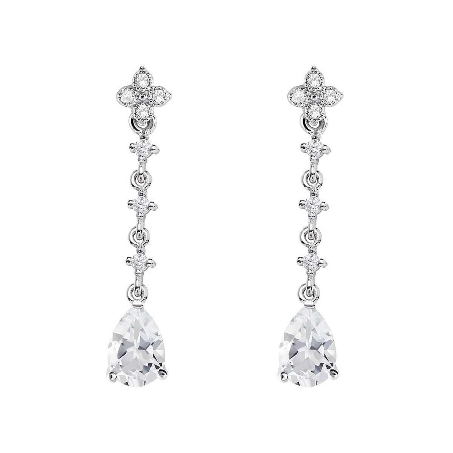 Joyer A ARGYOR | Pendientes De Plata Para Novias Con Topacio 79B0103Ta(1|2|3)