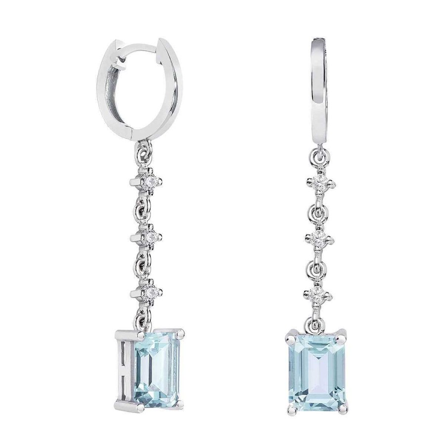 Joyer A ARGYOR | Pendientes De Novia Plata Con Topacios 79B0303Tb(1|2|3)