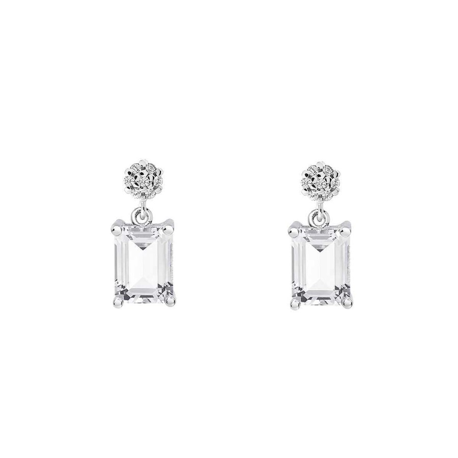 Joyer A ARGYOR | Pendientes Para Novia De Plata Y Topacio 79B0600Tb(1|2|3)