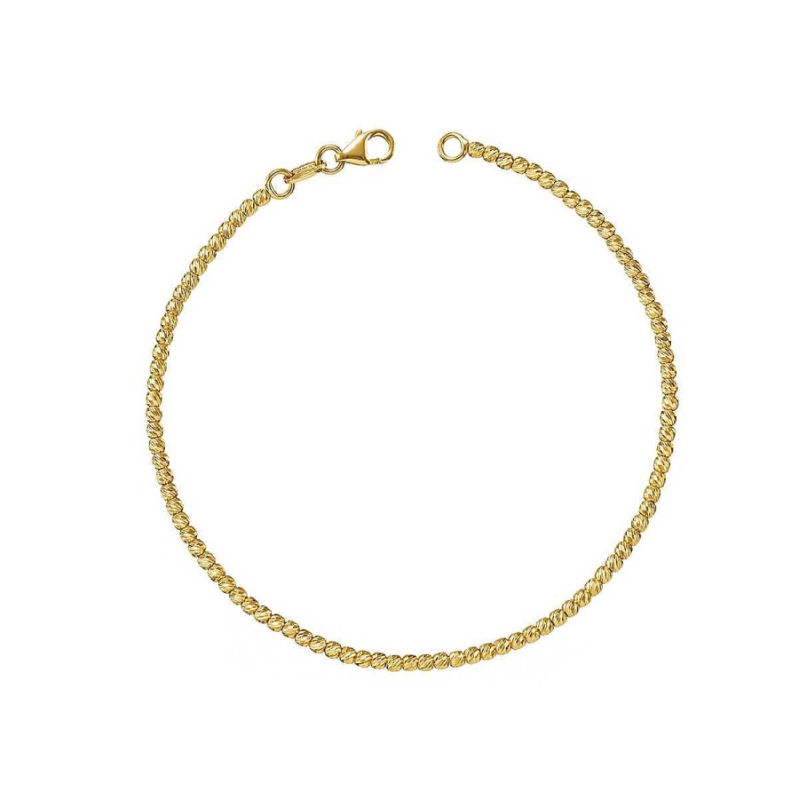 Joyer A ARGYOR | Pulsera Oro 18K Bolas Diamantadas 1.9Mm (044A118Pul)