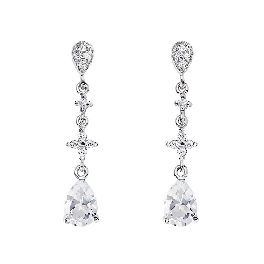 Joyer A ARGYOR | Pendientes De Novia Plata Con Topacios 79B0204Ta(1|2|3)