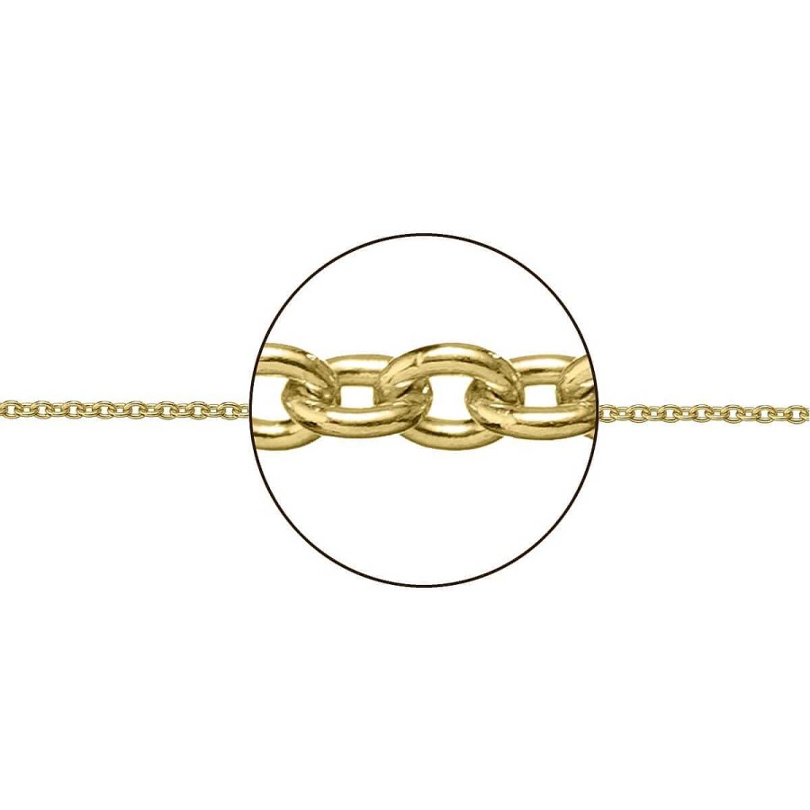 Joyer A ARGYOR | Cadena De Oro Amarillo 18K Modelo Rolo (066261020)