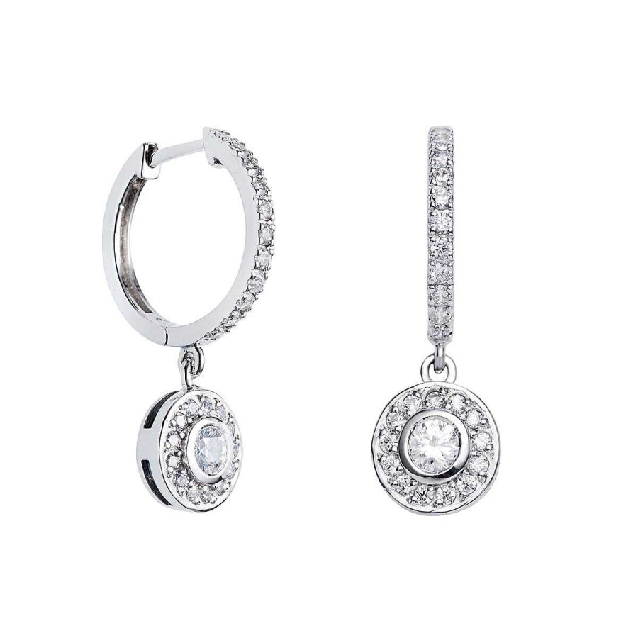 Joyer A ARGYOR | Pendientes De Novia De Plata Con Topacios (75B0214)