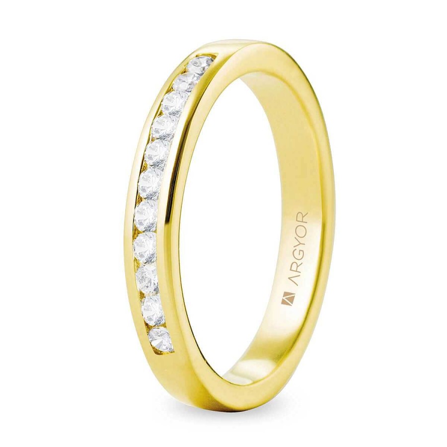 Joyer A ARGYOR | Anillo Oro 18K Con Diamantes (74A0050)